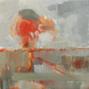 Painting titled "Abstract Landscape"